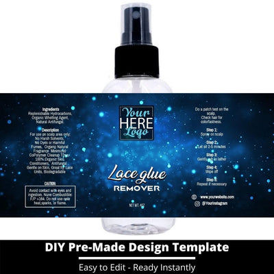 Lace Glue Remover Template 204