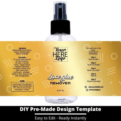 Lace Glue Remover Template 212