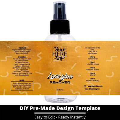 Lace Glue Remover Template 213