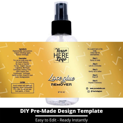 Lace Glue Remover Template 214