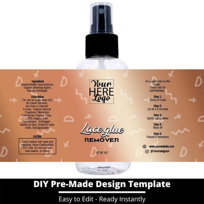 Lace Glue Remover Template 215