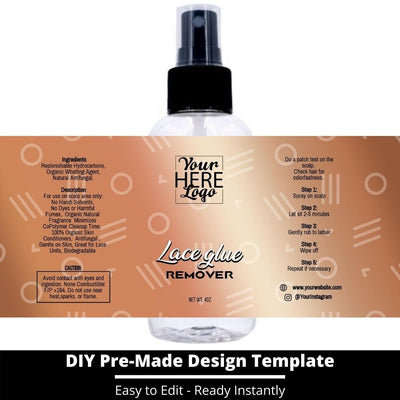 Lace Glue Remover Template 217