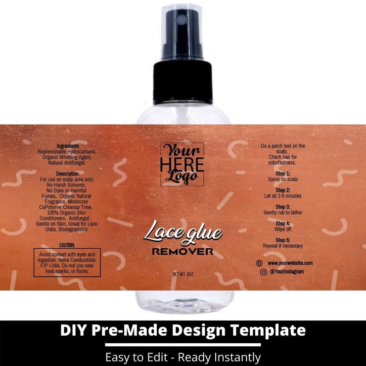 Lace Glue Remover Template 218