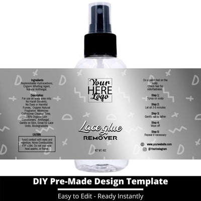 Lace Glue Remover Template 220