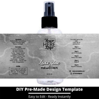 Lace Glue Remover Template 221