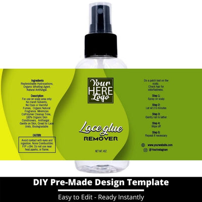 Lace Glue Remover Template 234