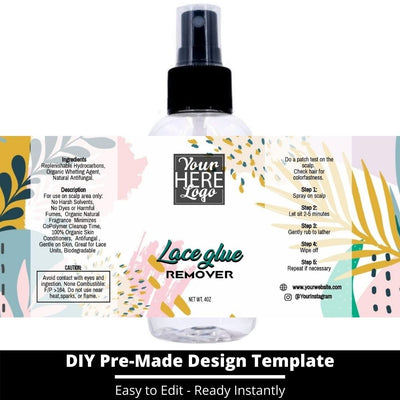 Lace Glue Remover Template 236