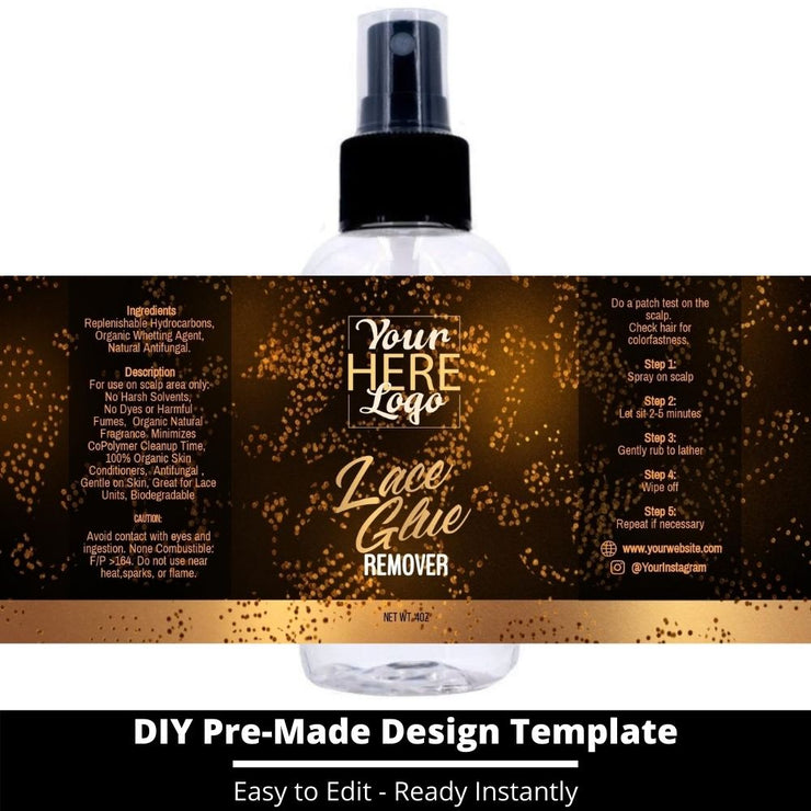 Lace Glue Remover Template 23
