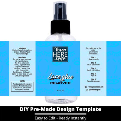 Lace Glue Remover Template 241
