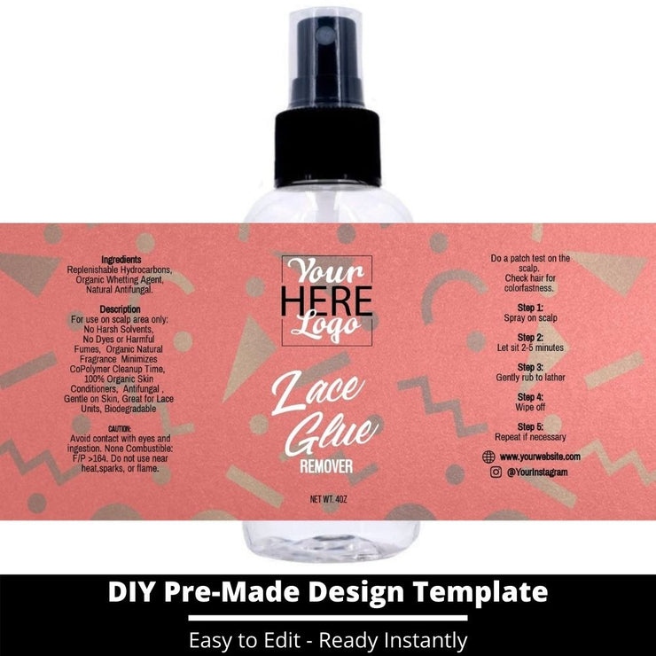 Lace Glue Remover Template 27