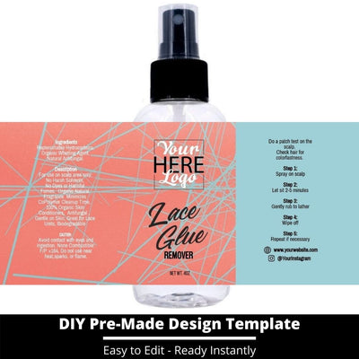 Lace Glue Remover Template 29