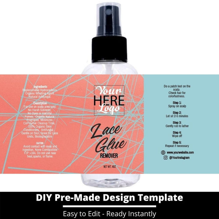 Lace Glue Remover Template 29