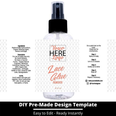 Lace Glue Remover Template 31
