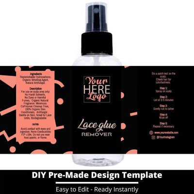 Lace Glue Remover Template 32