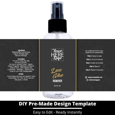 Lace Glue Remover Template 43