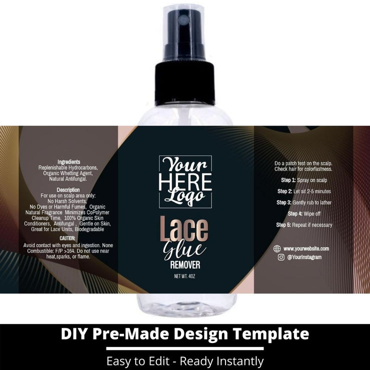 Lace Glue Remover Template 47