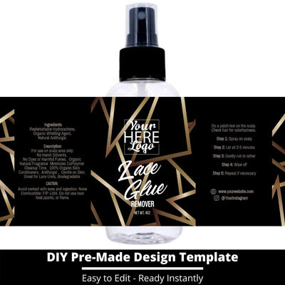 Lace Glue Remover Template 49