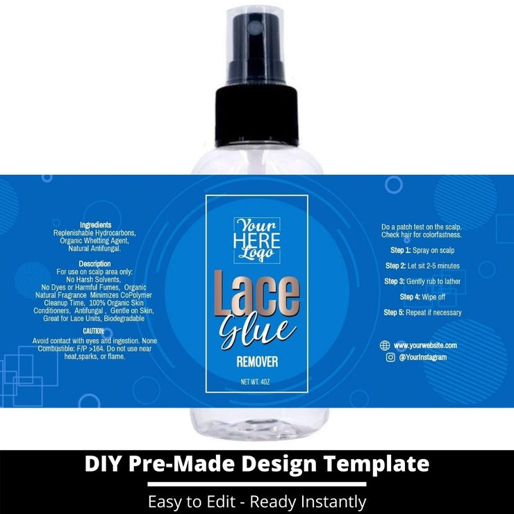 Lace Glue Remover Template 53