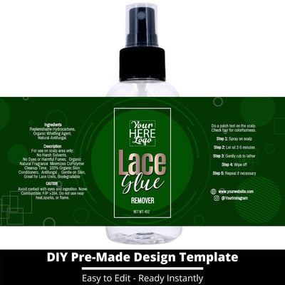 Lace Glue Remover Template 54