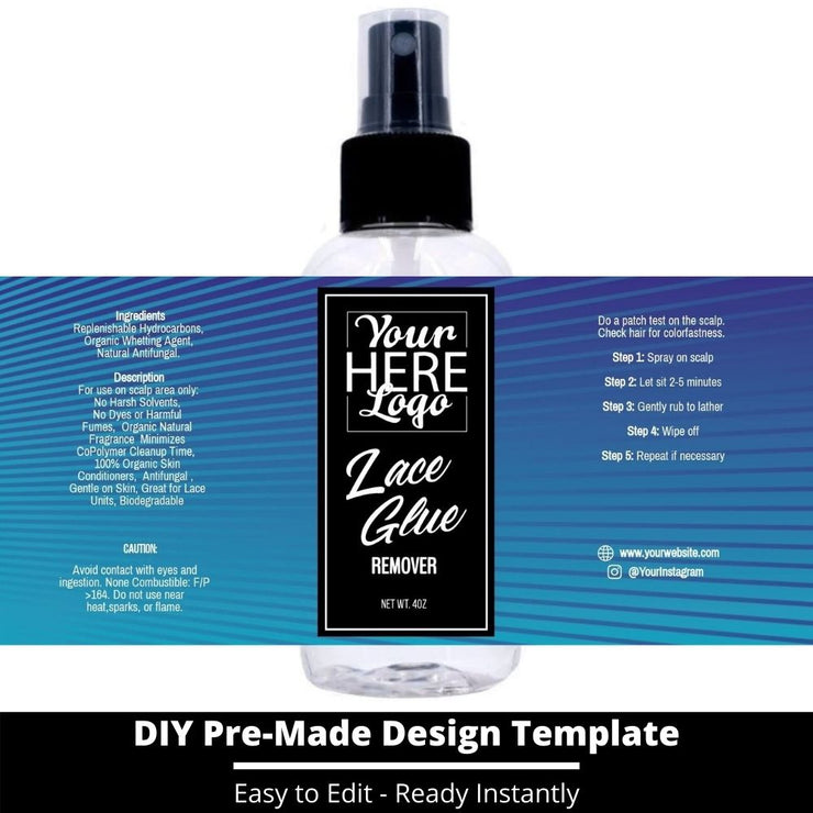 Lace Glue Remover Template 63