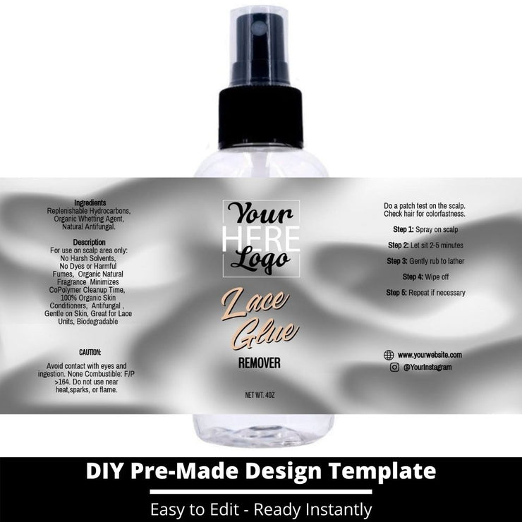 Lace Glue Remover Template 73