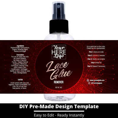 Lace Glue Remover Template 76