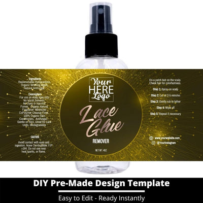 Lace Glue Remover Template 78