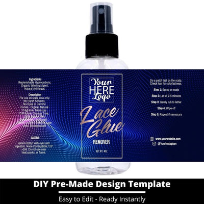 Lace Glue Remover Template 79