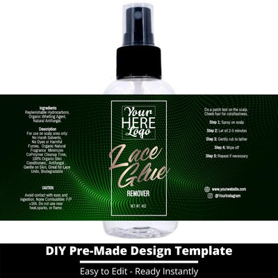 Lace Glue Remover Template 81