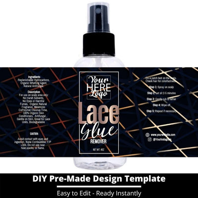 Lace Glue Remover Template 84