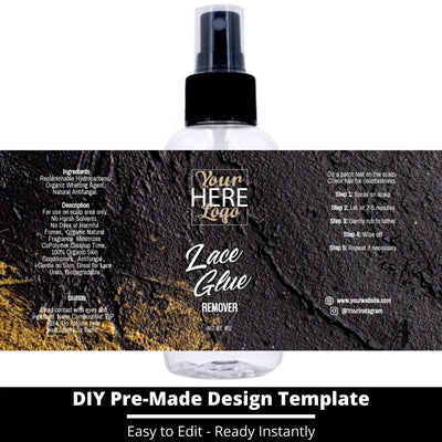 Lace Glue Remover Template 91