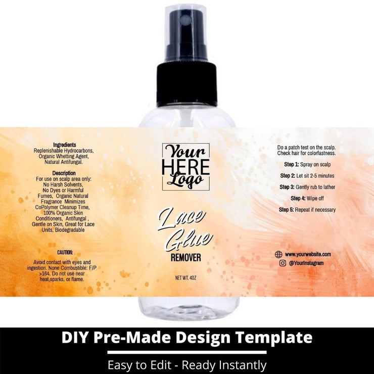 Lace Glue Remover Template 94