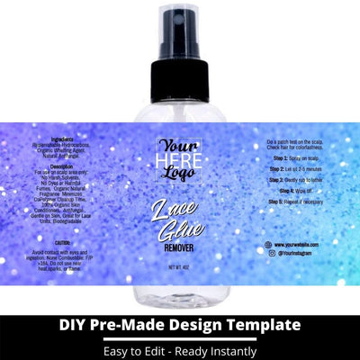 Lace Glue Remover Template 97