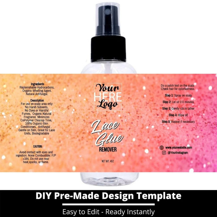 Lace Glue Remover Template 98