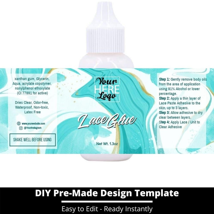 Lace Glue Template 106