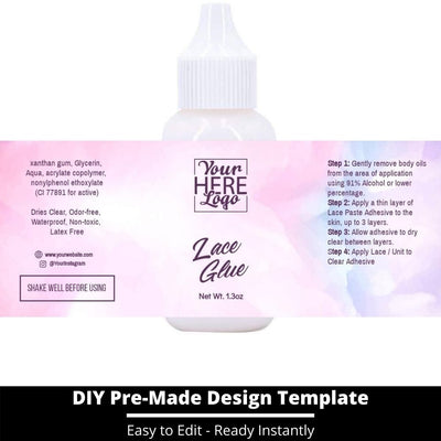 Lace Glue Template 112