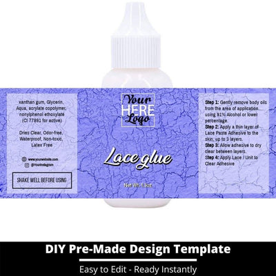 Lace Glue Template 119
