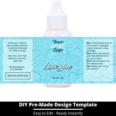 Lace Glue Template 120