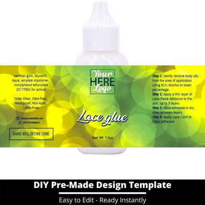 Lace Glue Template 122