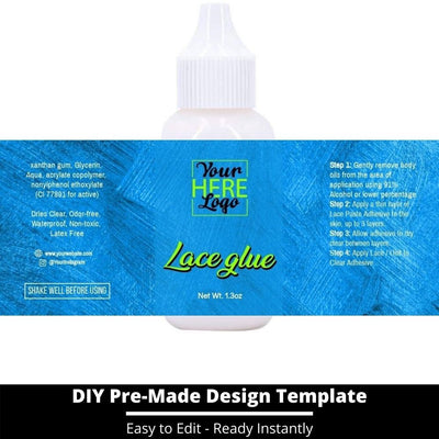 Lace Glue Template 147