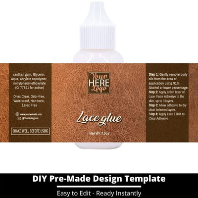 Lace Glue Template 159