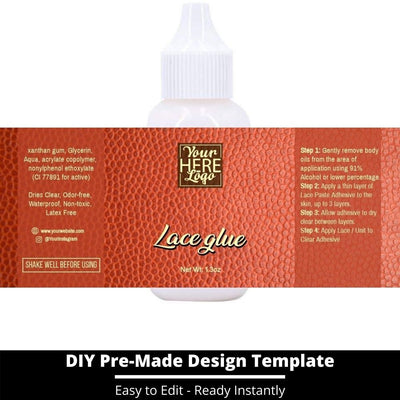 Lace Glue Template 162