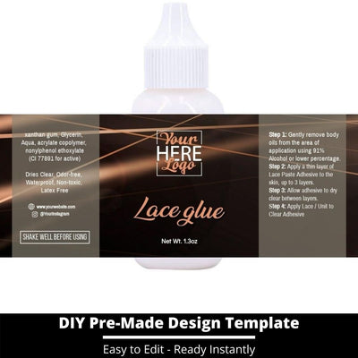 Lace Glue Template 172