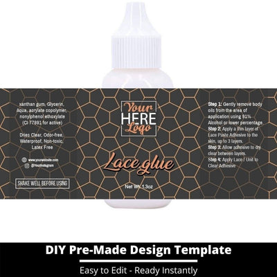Lace Glue Template 183