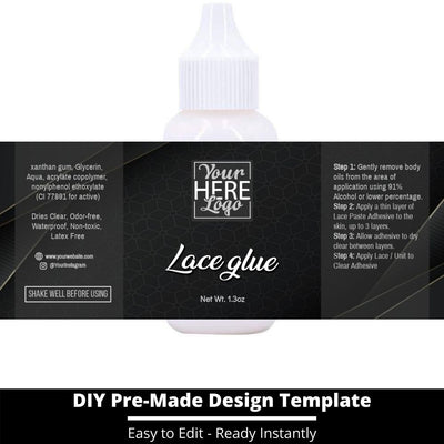 Lace Glue Template 189