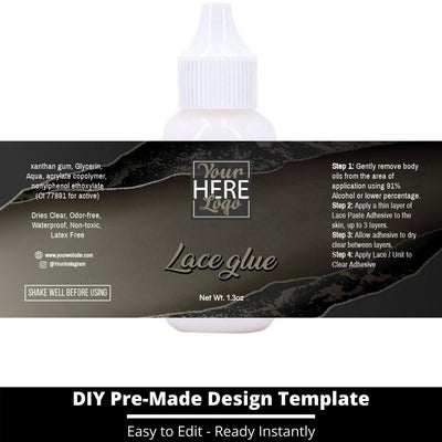 Lace Glue Template 192