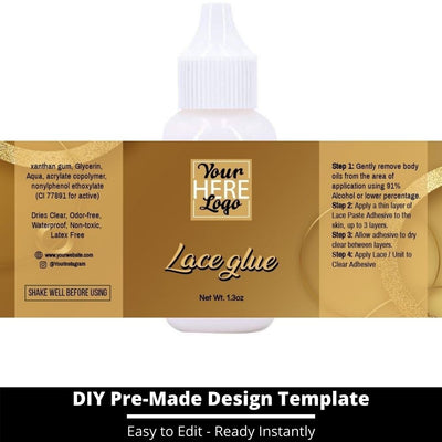 Lace Glue Template 193