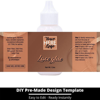 Lace Glue Template 194