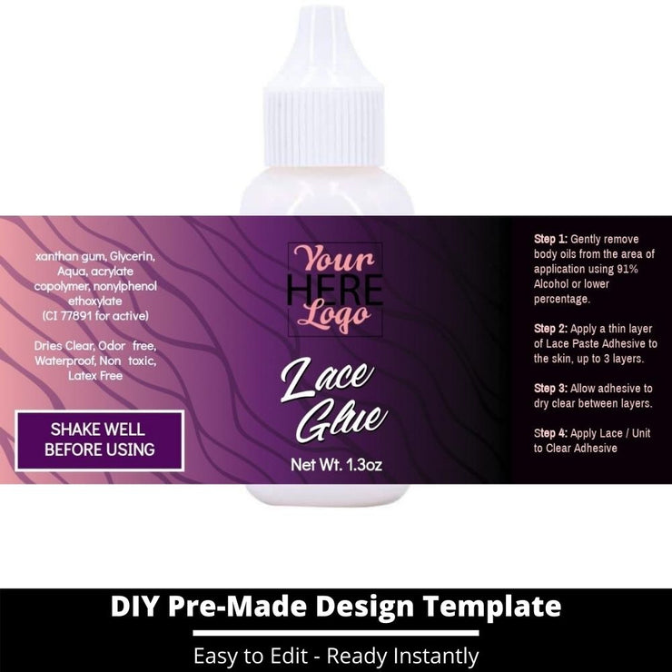 Lace Glue Template 1