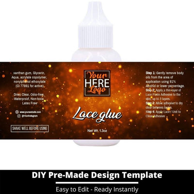 Lace Glue Template 202